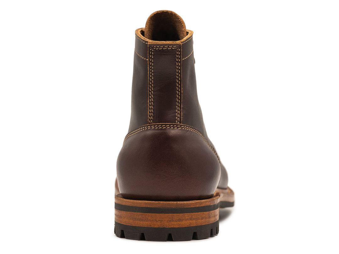 Brown Double Shot | Cap Toe