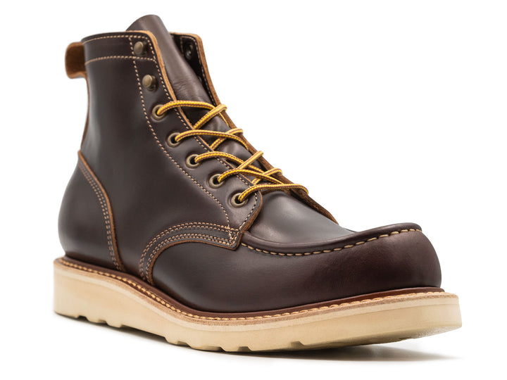 Brown Double Shot | Moc Toe