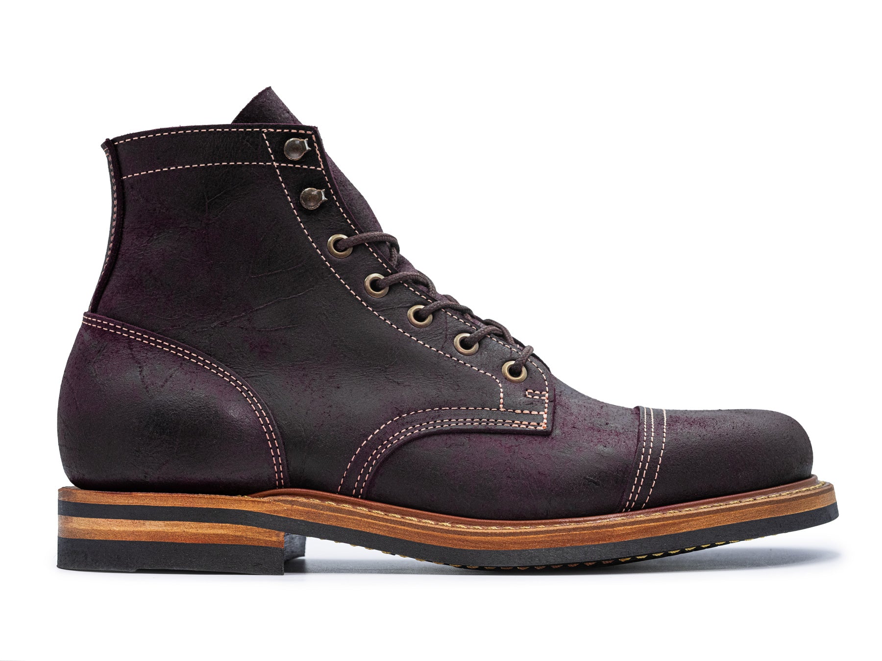 Garnet Rambler | Cap Toe – Truman Boot Co.
