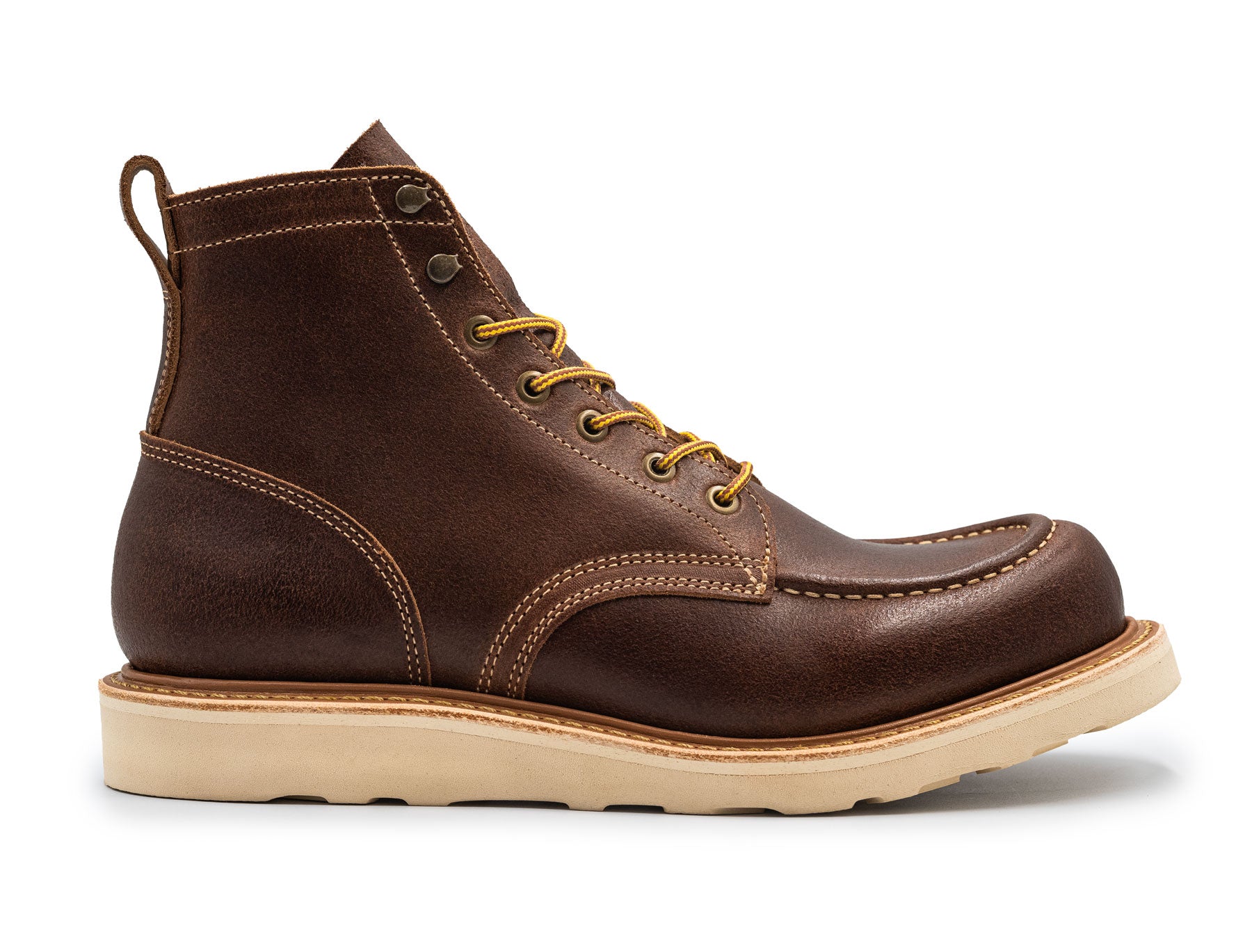 Natural Rough Shot | Moc Toe – Truman Boot Co.
