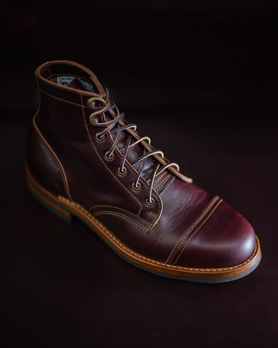 Leather Notes: Oxblood Double Shot