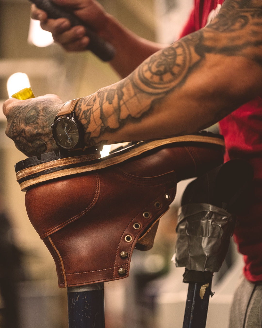 Redwood Double Shot | Cap Toe