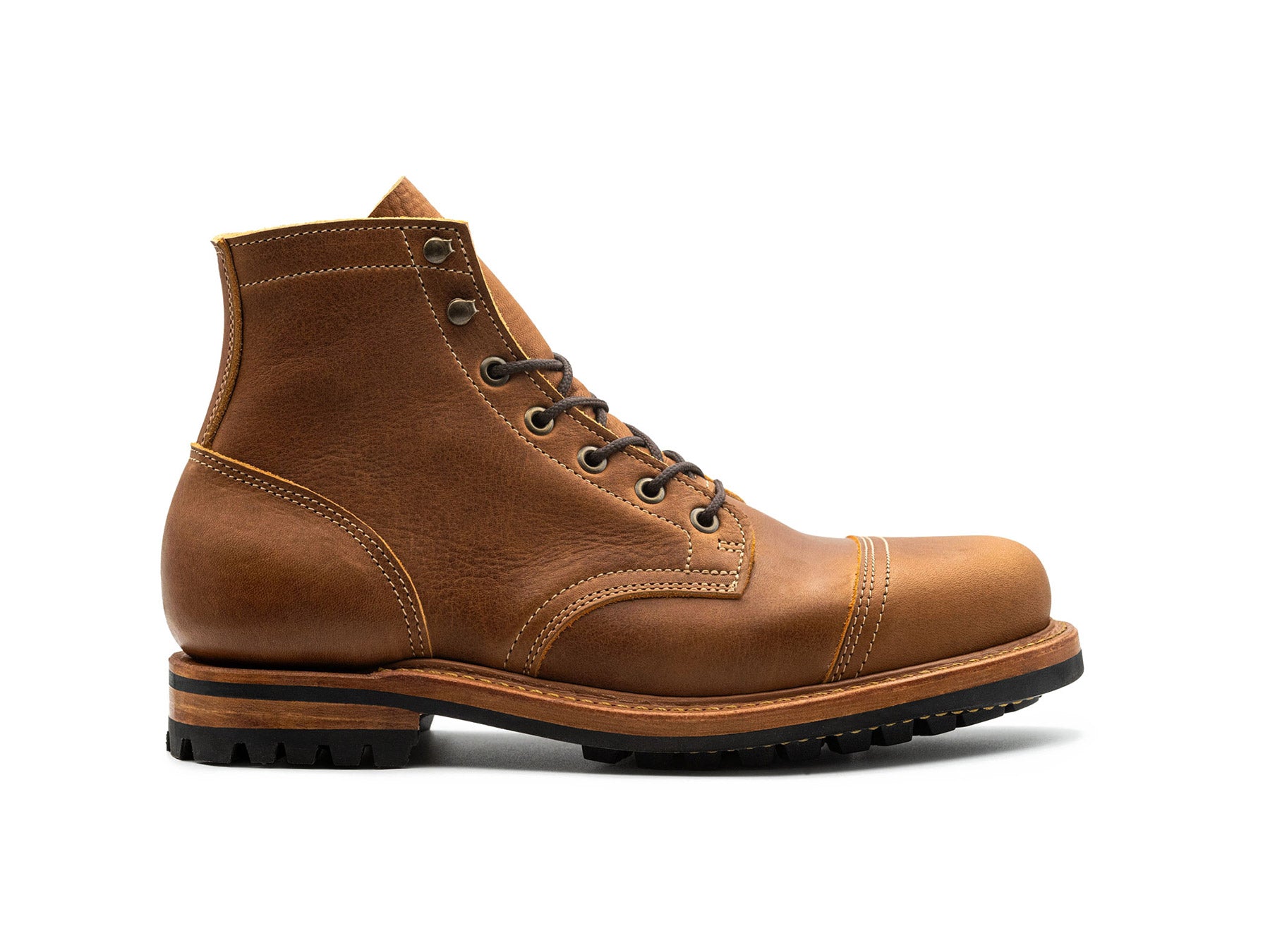 Through Thirty Years ② ヘンリー・ウィッカム・スティード British Tan Grizzly | Cap Toe – Truman Boot Co.