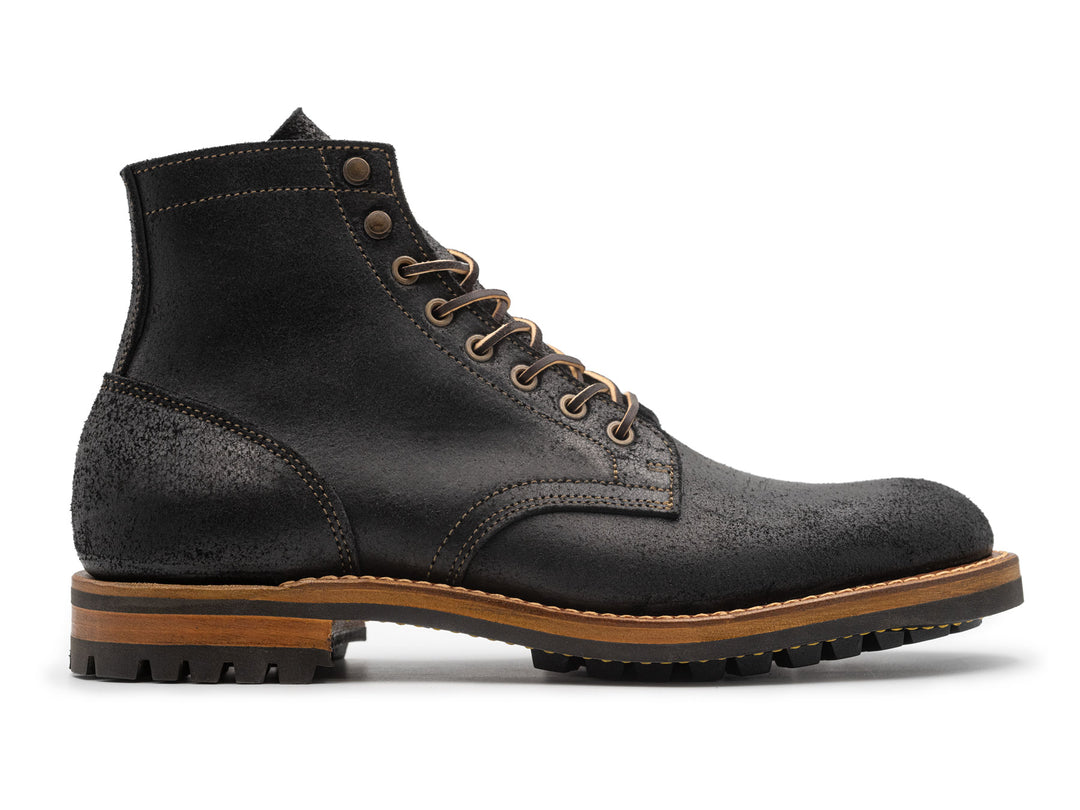 Doc Rough Out Black Oiled Rough Out – Truman Boot Co.