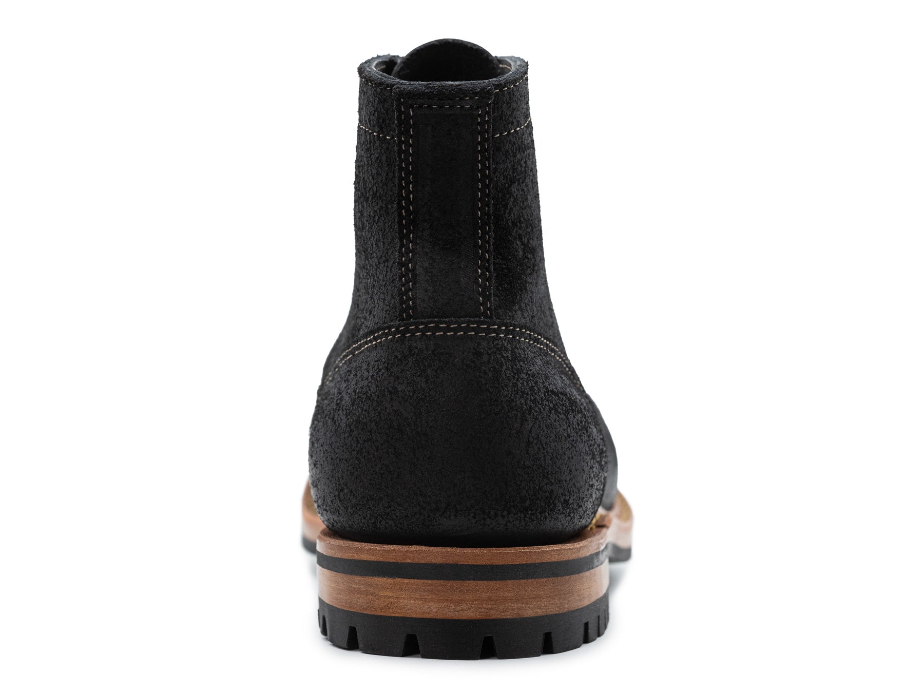 Doc Rough Out Black Oiled Rough Out | Cap Toe – Truman Boot Co.