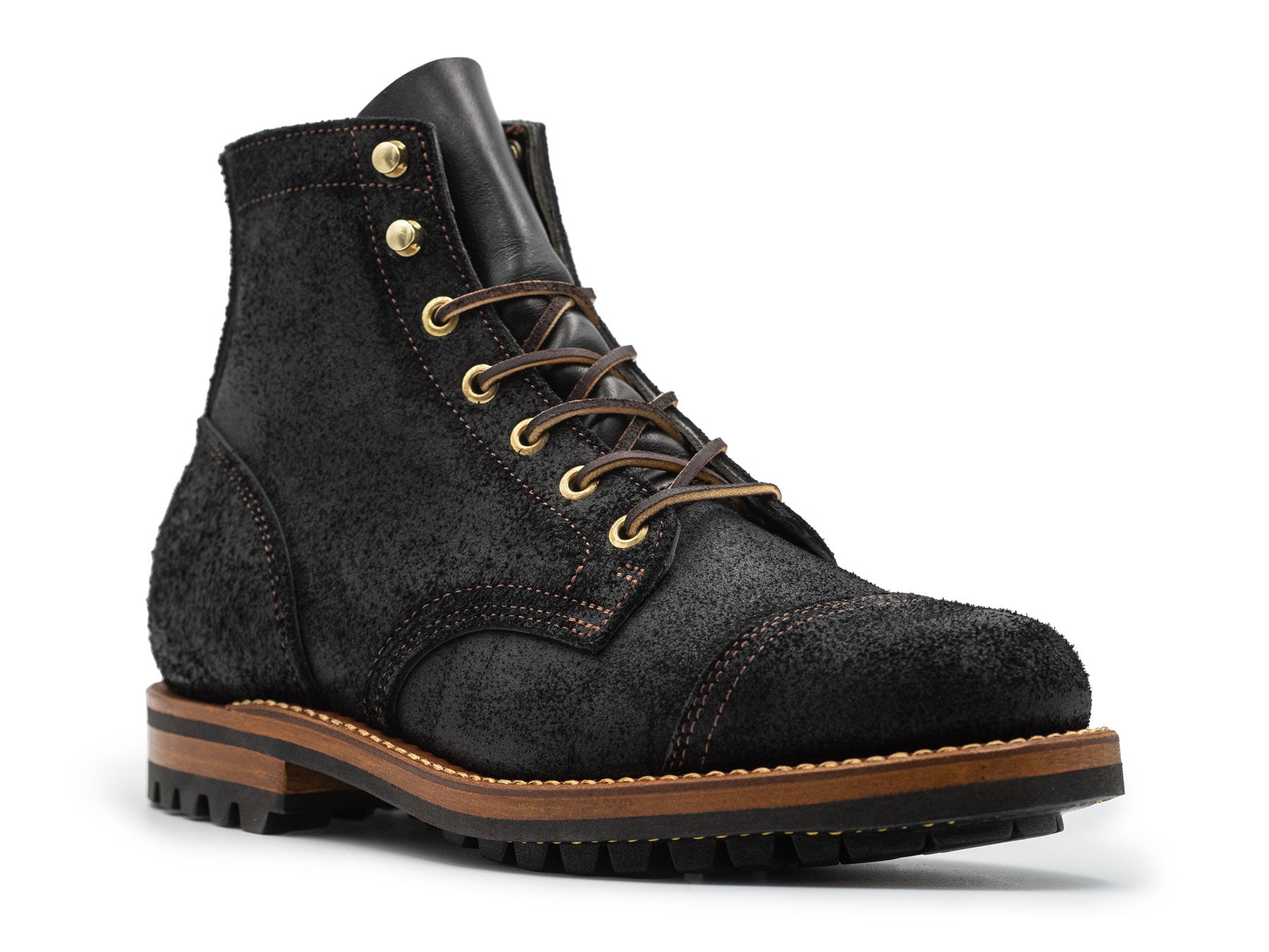 Doc Rough Out Black Oiled Rough Out – Truman Boot Co.