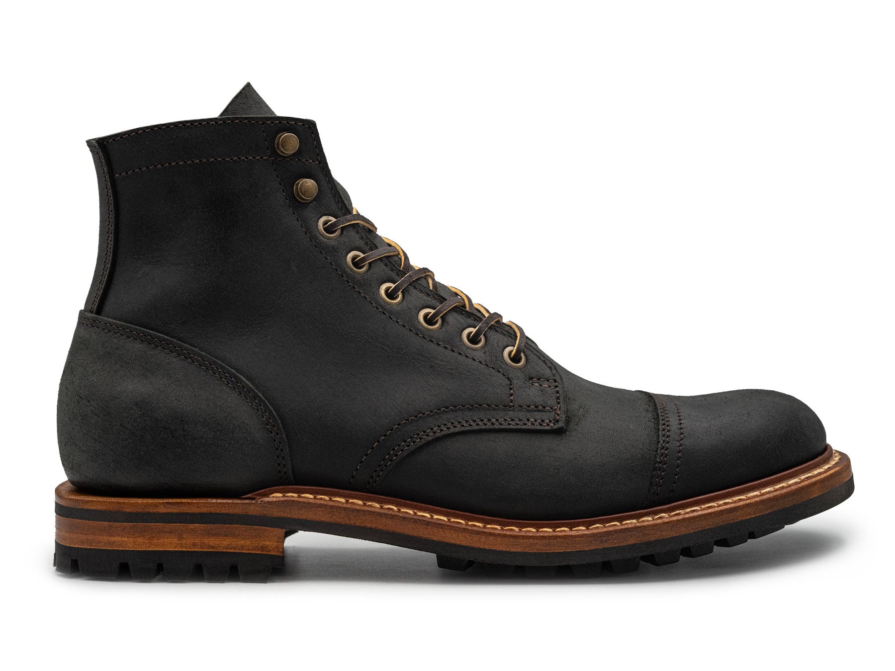 Black Teton Stag | Cap Toe – Truman Boot Co.