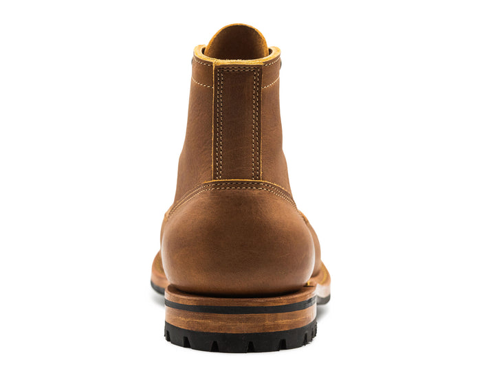 British Tan Grizzly | Cap Toe