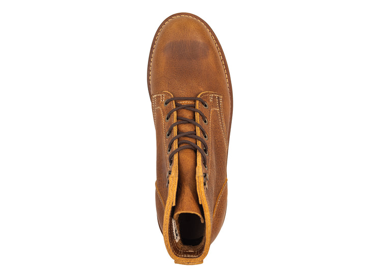 British Tan Grizzly | Plain Toe