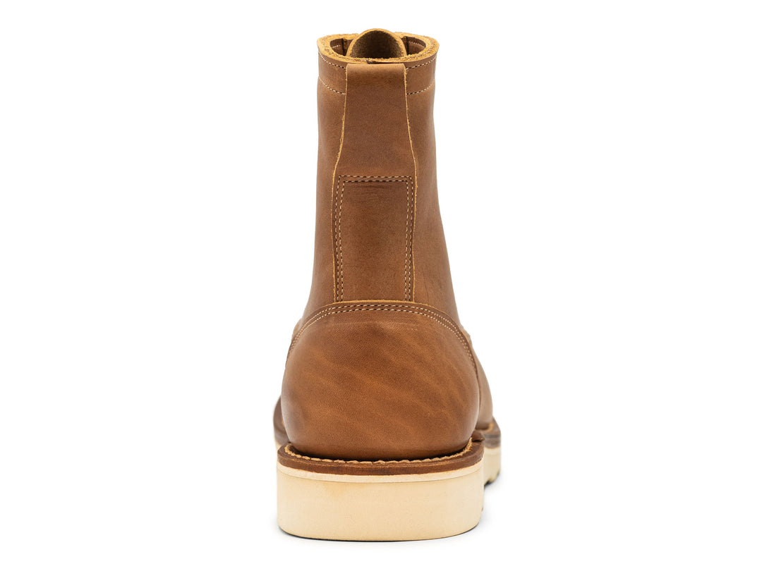 British Tan Grizzly | Moc Toe Upland