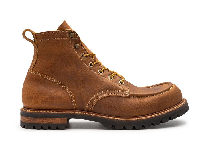 British Tan Grizzly | Moc Toe