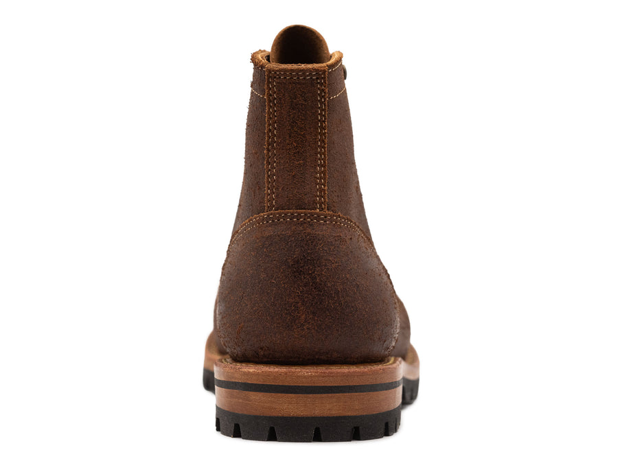 Brown Oiled Rough Out | Cap Toe – Truman Boot Co.