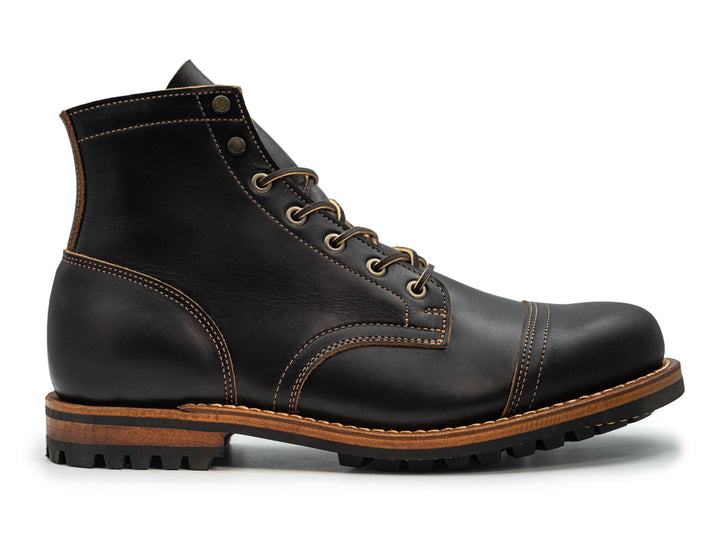 Charcoal Double Shot | Casual Cap Toe