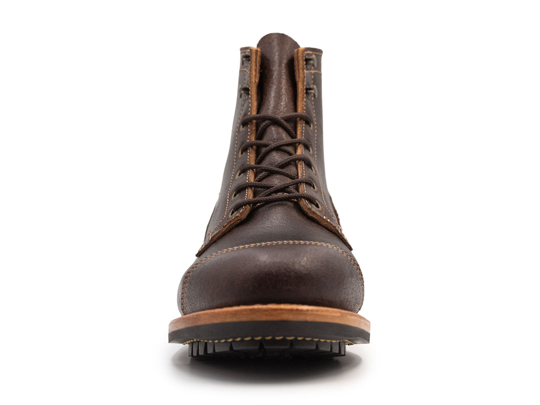 Chocolate Rough Shot | Cap Toe