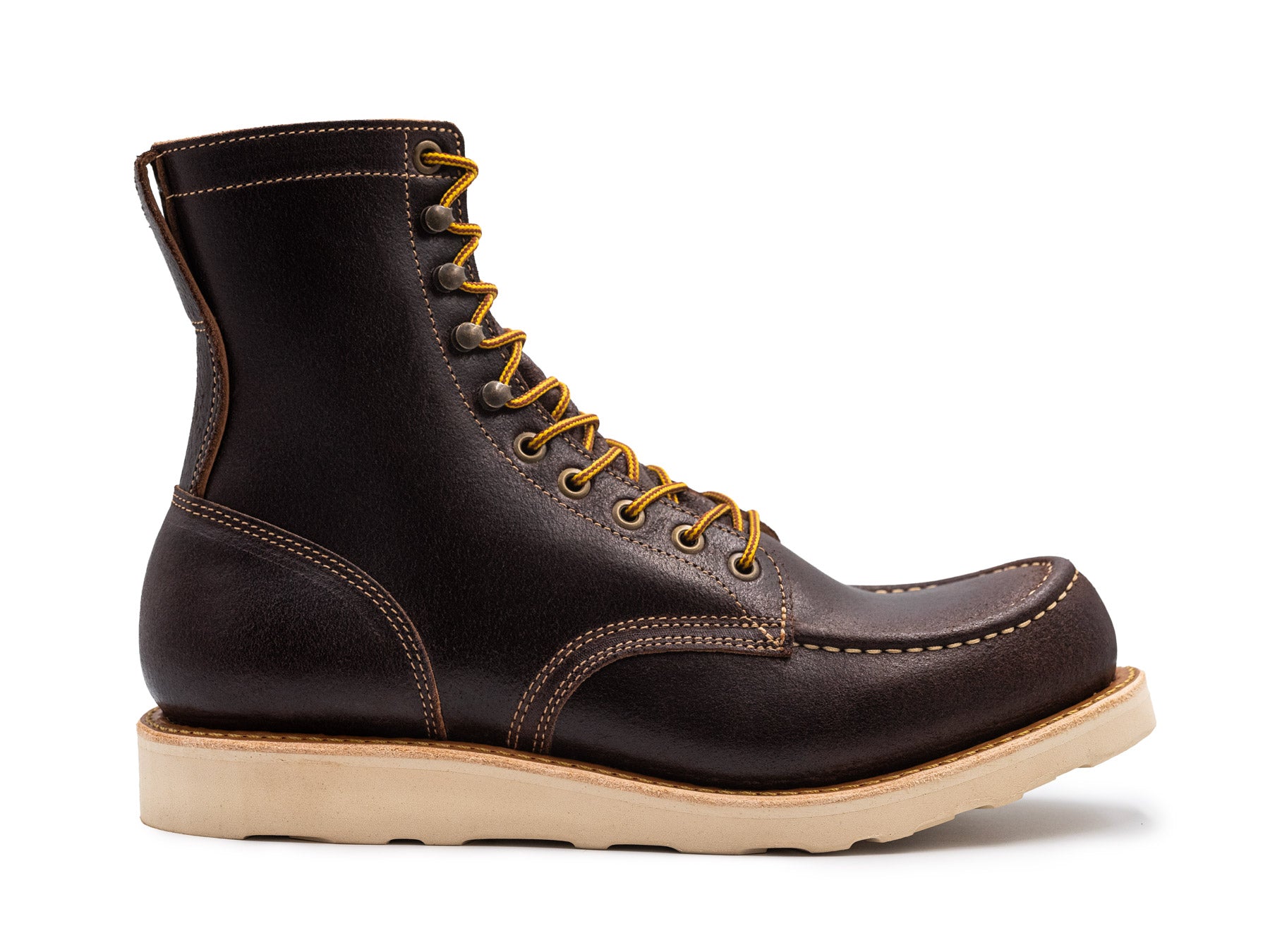 Chocolate Rough Shot | Moc Toe Upland – Truman Boot Co.
