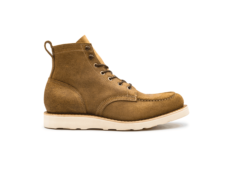 Coyote Oiled Rough Out | Moc Toe – Truman Boot Co.