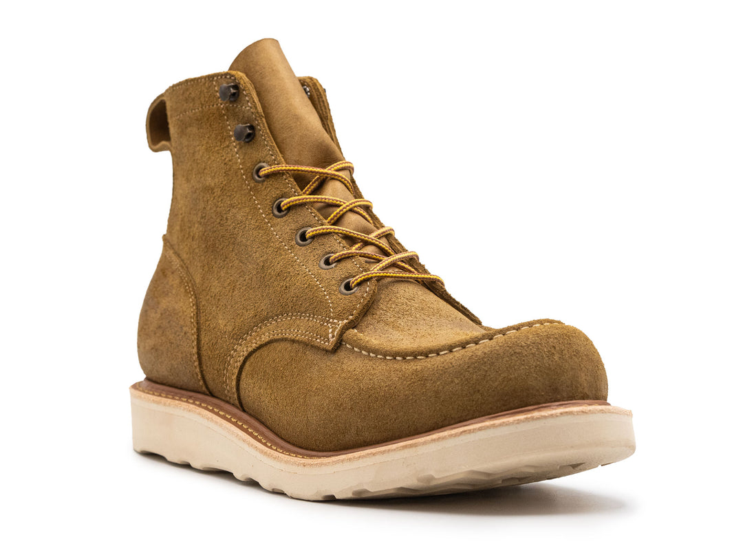 Coyote Oiled Rough Out | Moc Toe