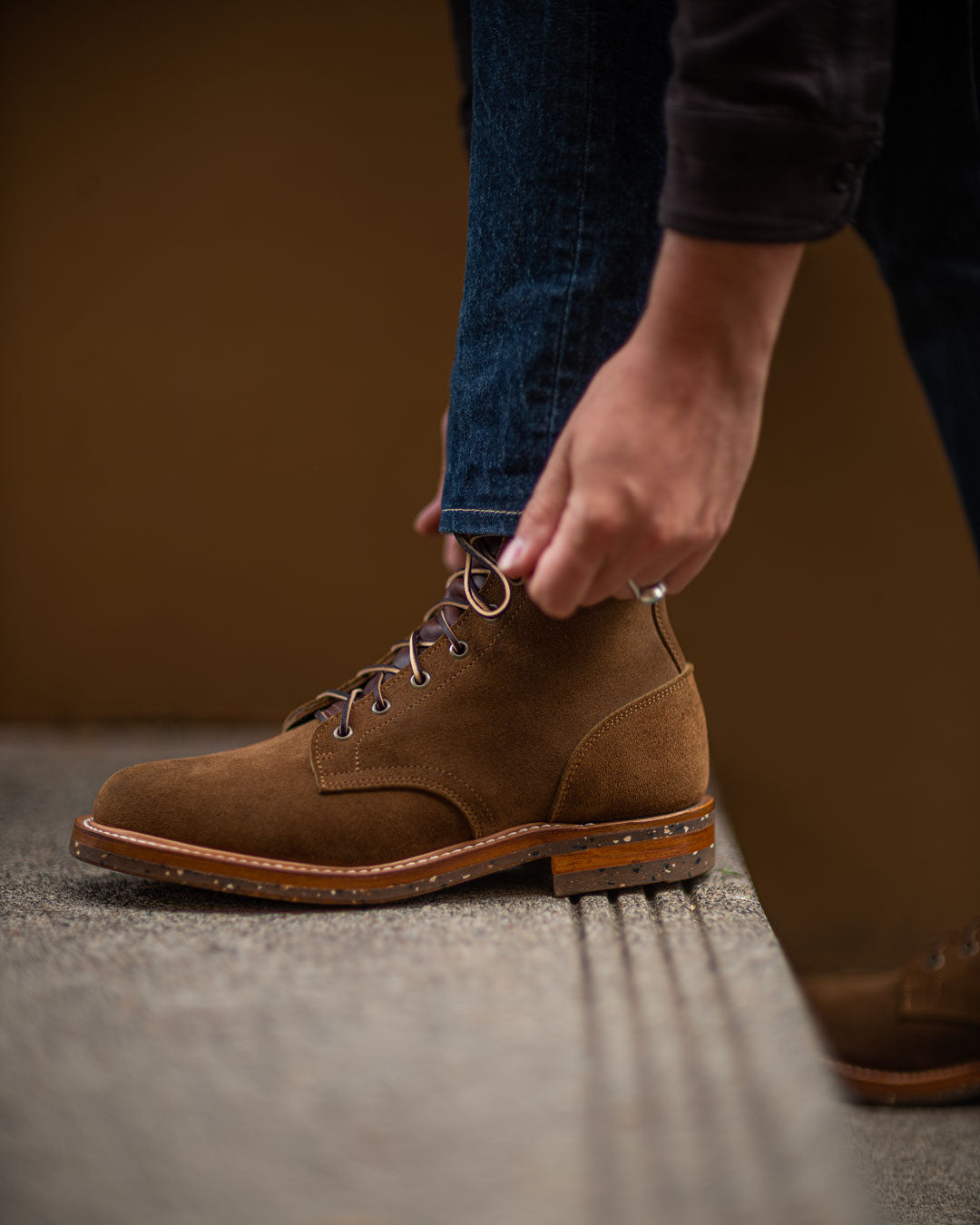 Doc Rough Out Leather Notes: Dark Coyote Rough Out – Truman Boot Co.