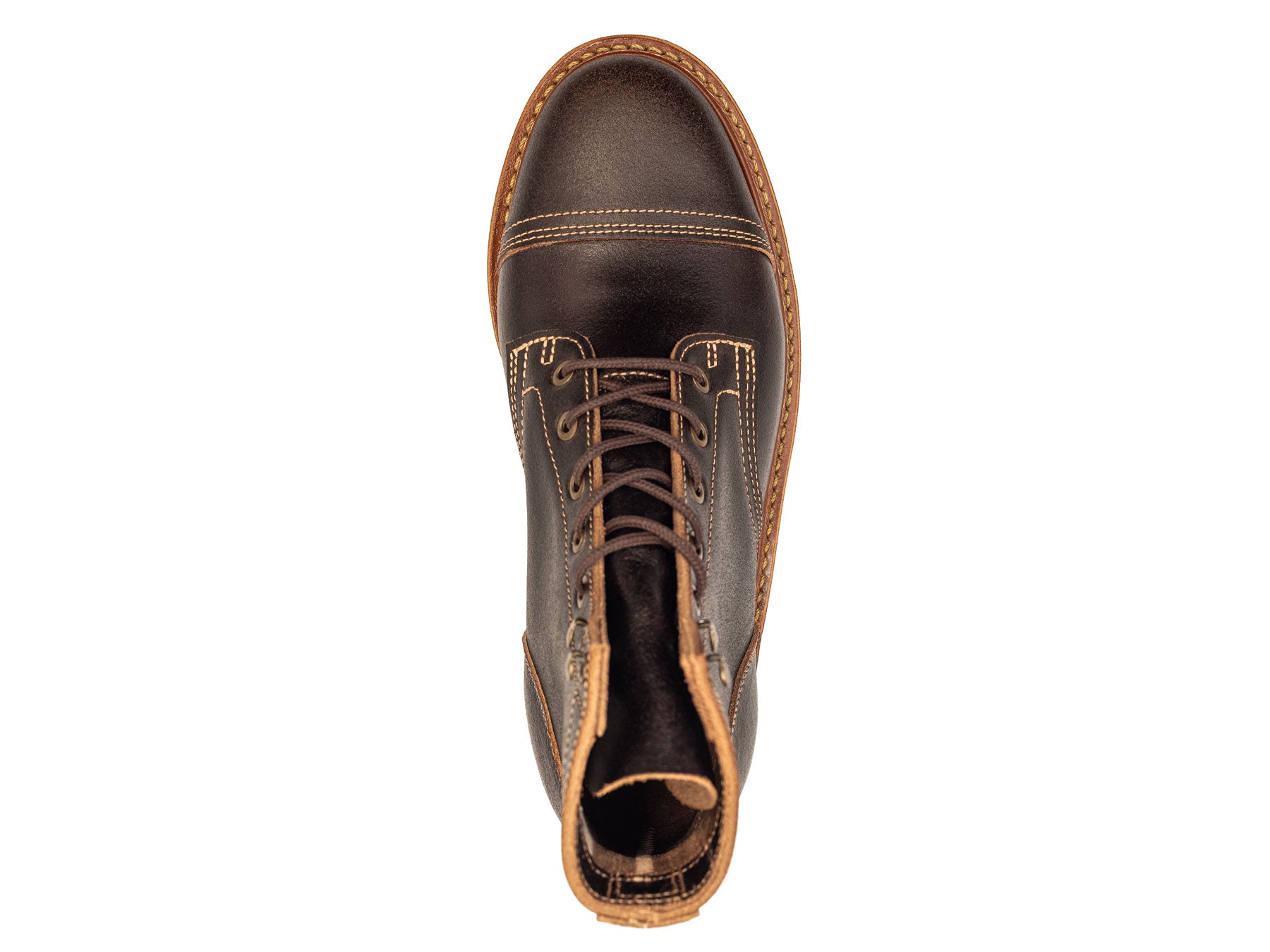 Java Waxed Flesh | Cap Toe – Truman Boot Co.