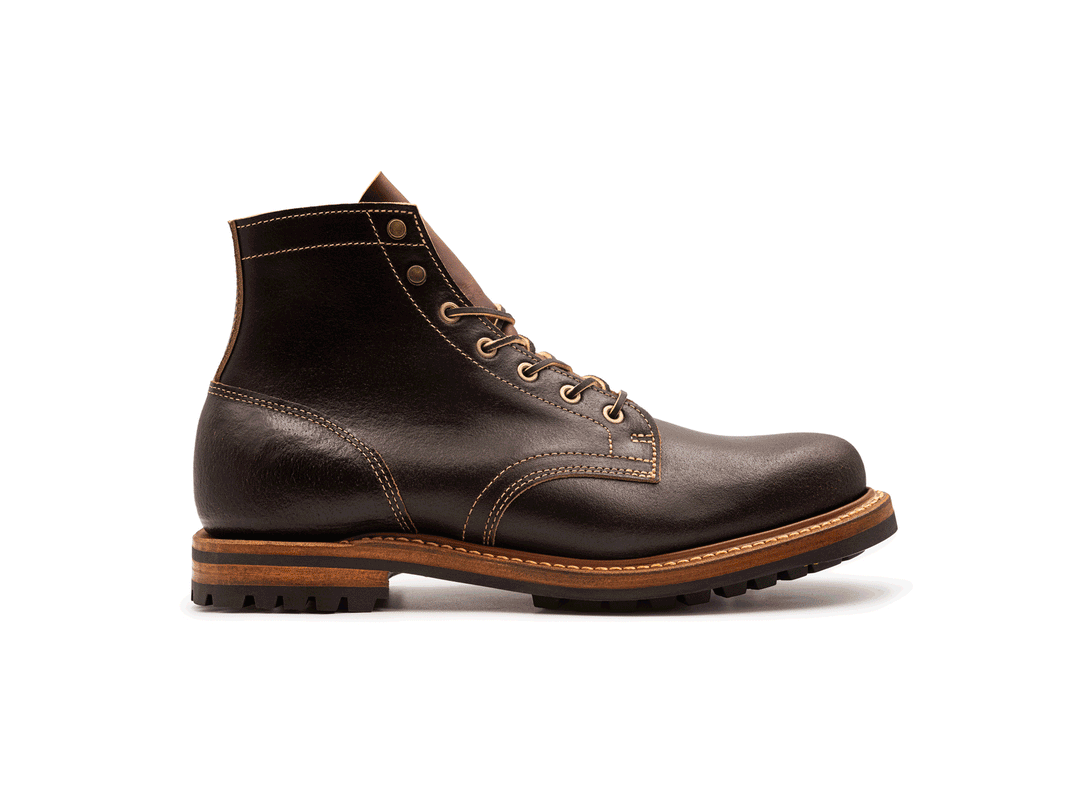Java Waxed Flesh | Plain Toe