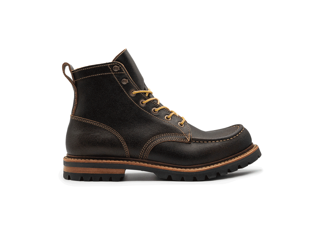 Fortress Java Leather Java Waxed Flesh | Moc Toe – Truman Boot Co.
