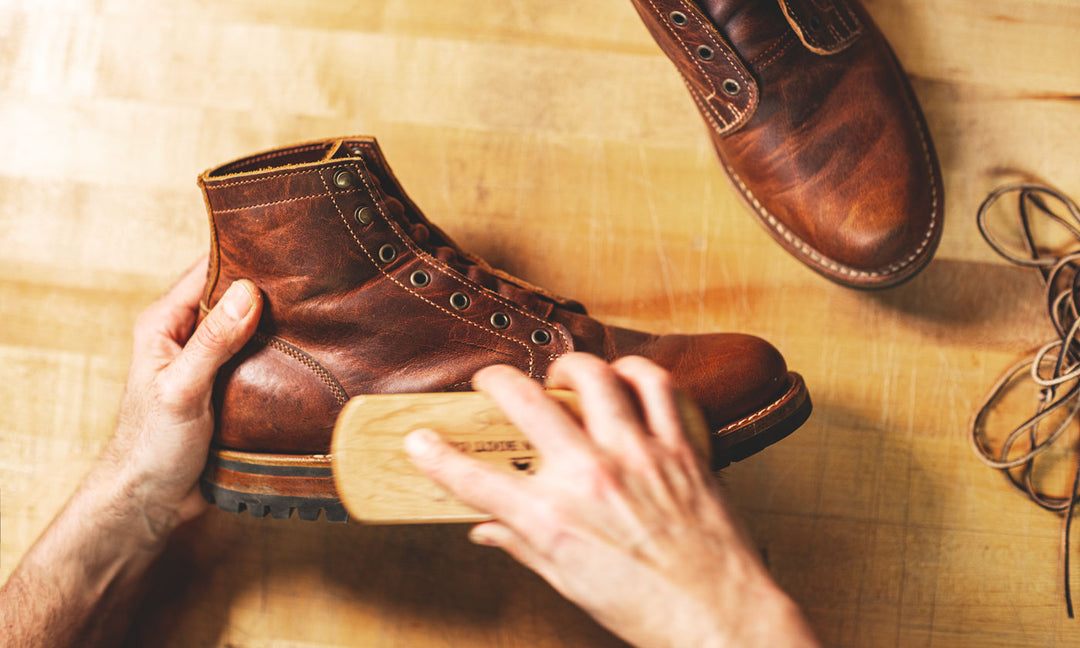 Waxed Flesh Leather Truman Boot Co. Waxed Flesh Leather Truman Boot Co.