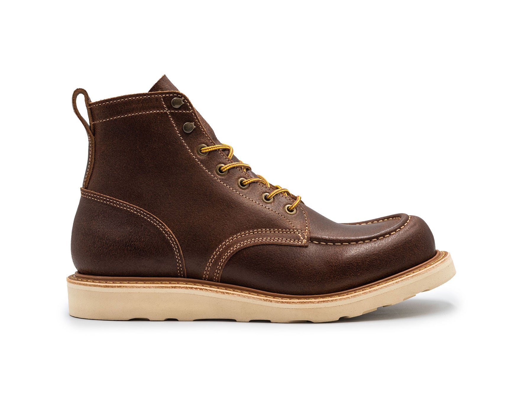 Natural Rough Shot | Moc Toe – Truman Boot Co.