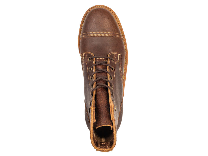 Natural Rough Shot | Cap Toe