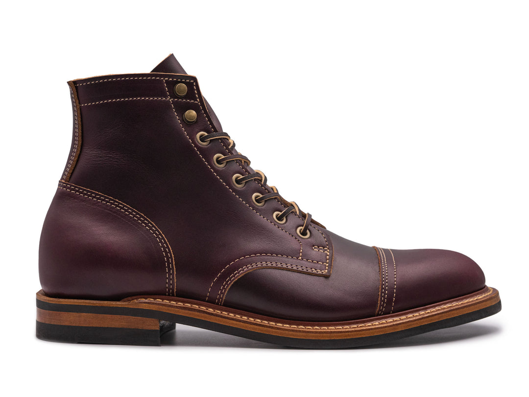 Oxblood Double Shot Cap Toe – Truman Boot
