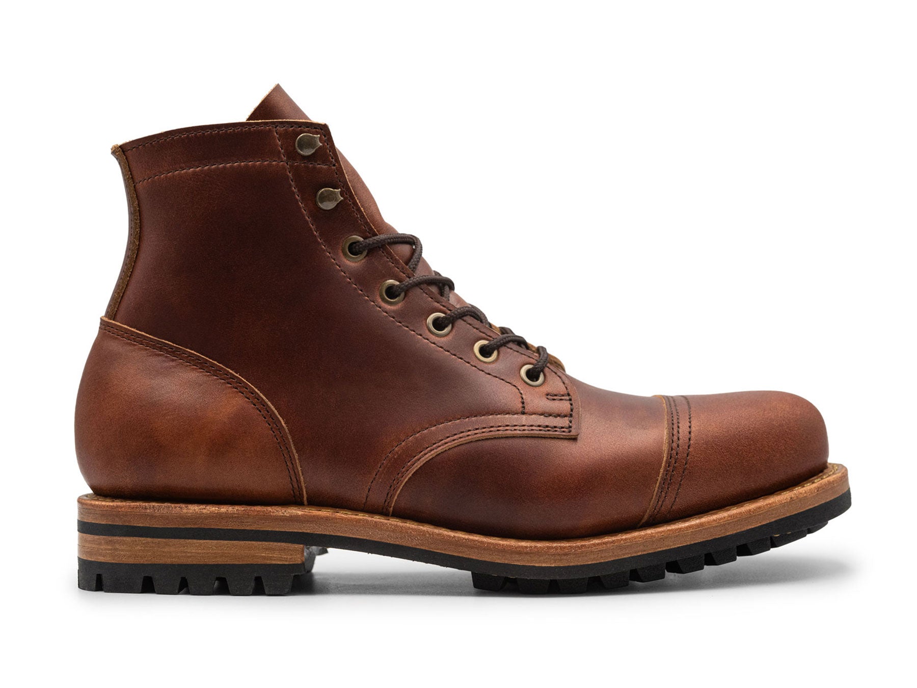 Docoo2 Redwood Double Shot | Cap Toe – Truman Boot Co.