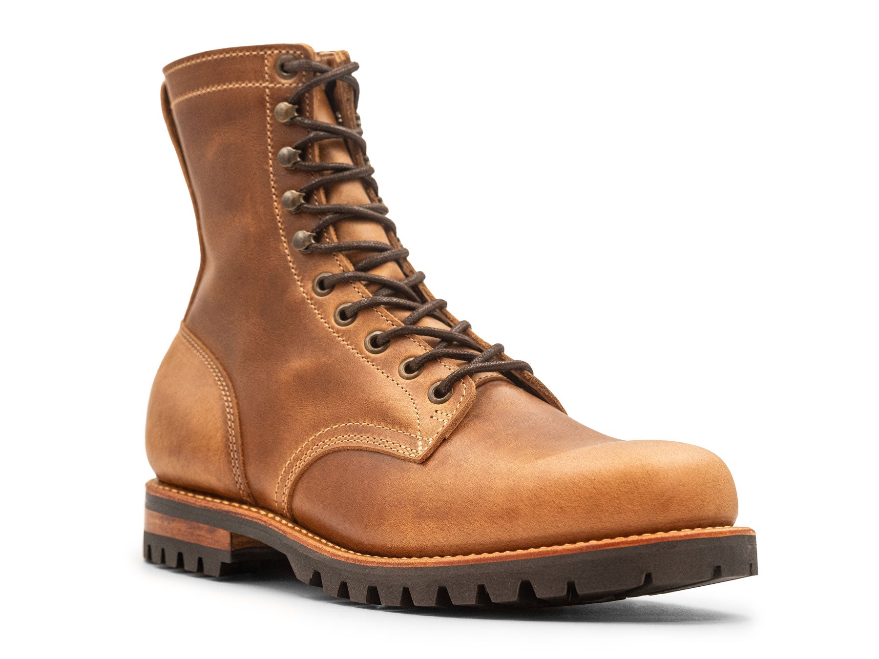 Sesame Double Shot | Plain Toe Upland – Truman Boot Co.
