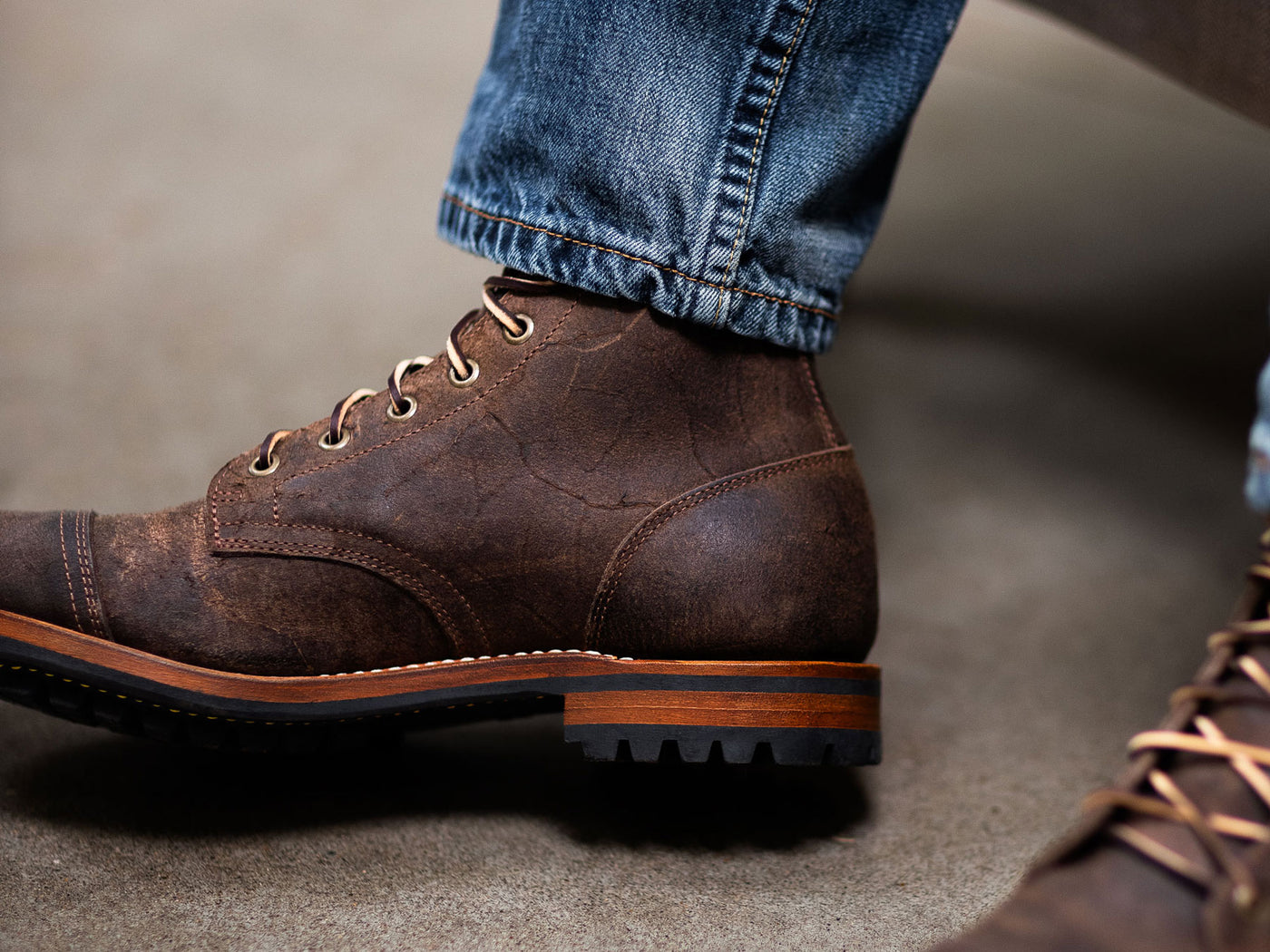 On Leather Laces – Truman Boot Co.
