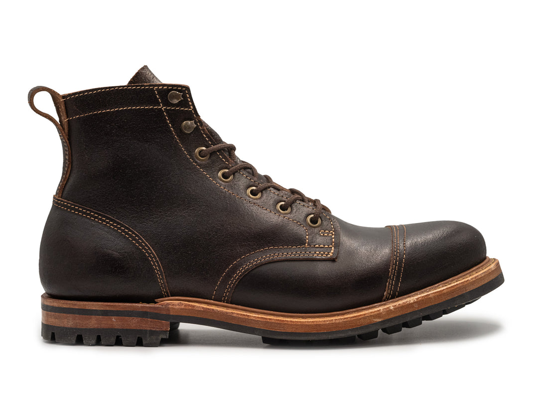 Java Waxed Flesh Cap Toe | 10.5D