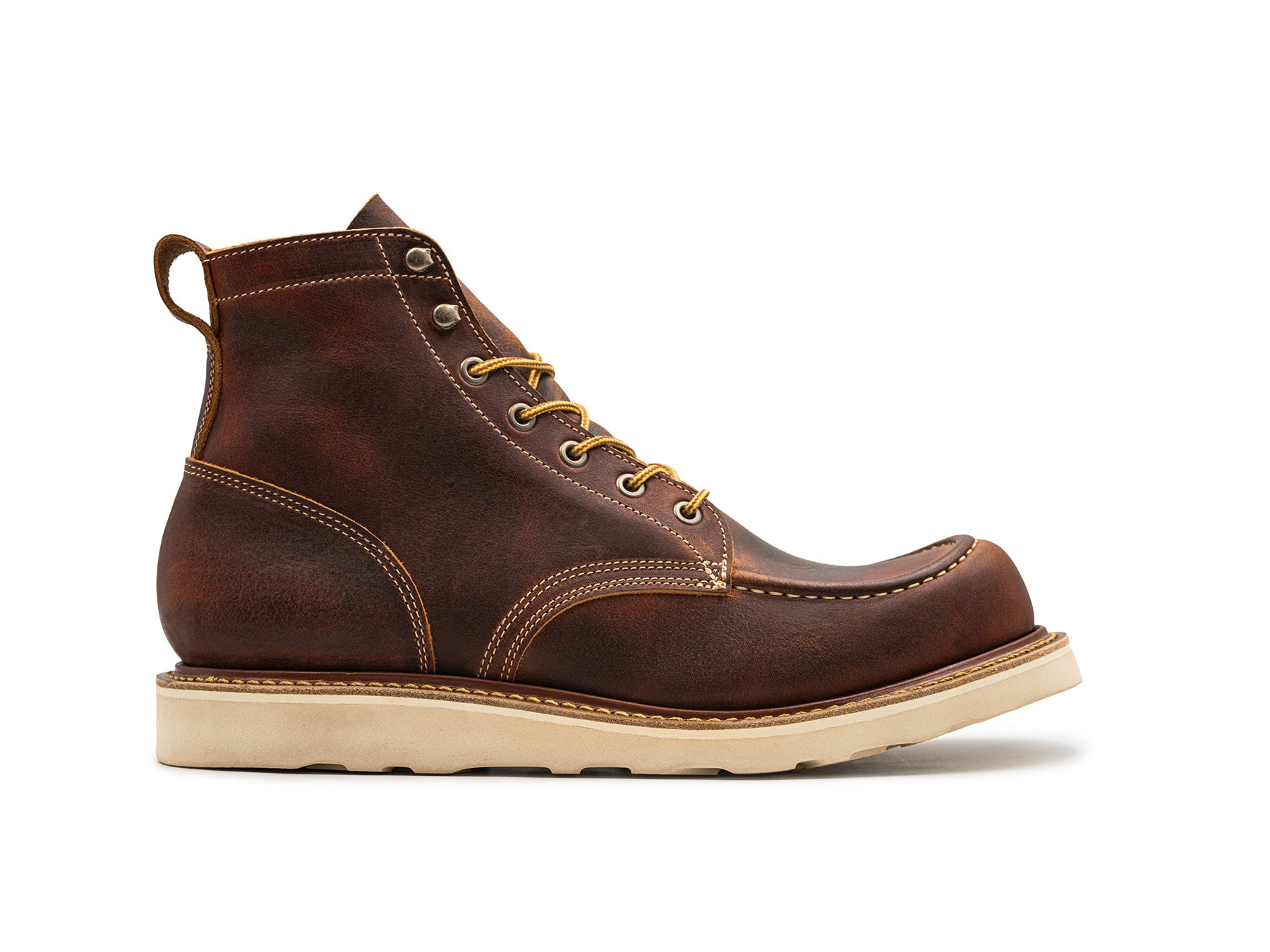 Tobacco Snakebite | Moc Toe – Truman Boot Co.