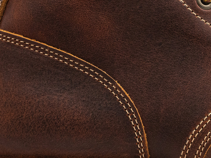 close up shot of tobacco snakebite leather