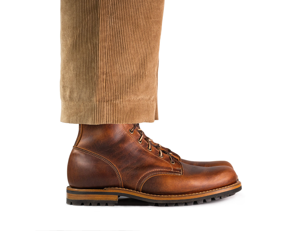Tobacco Snakebite Plain Toe | 12D