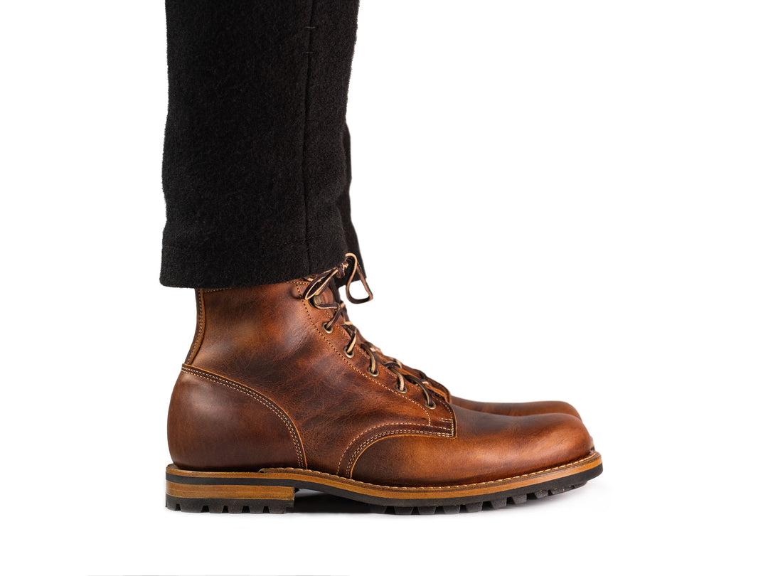 Tobacco Snakebite Plain Toe | 12D