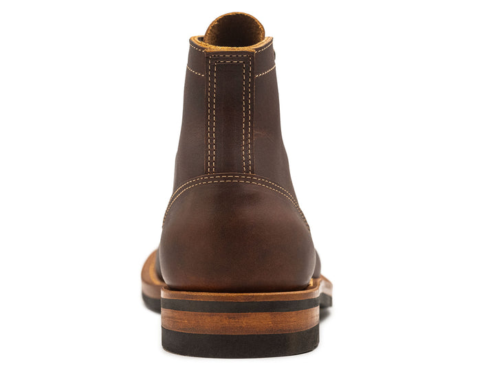 Tobacco Snakebite | Formal Plain Toe