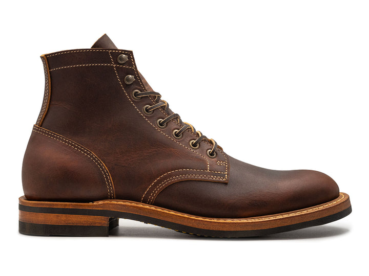 Tobacco Snakebite | Formal Plain Toe