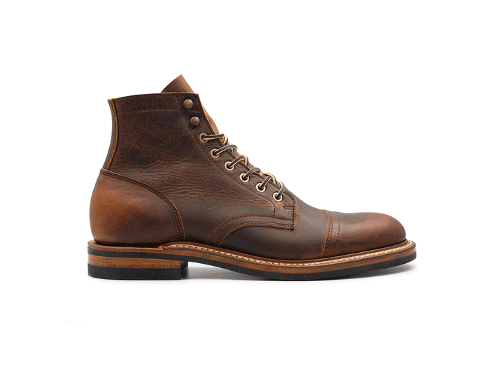Tobacco Snakebite | Cap Toe