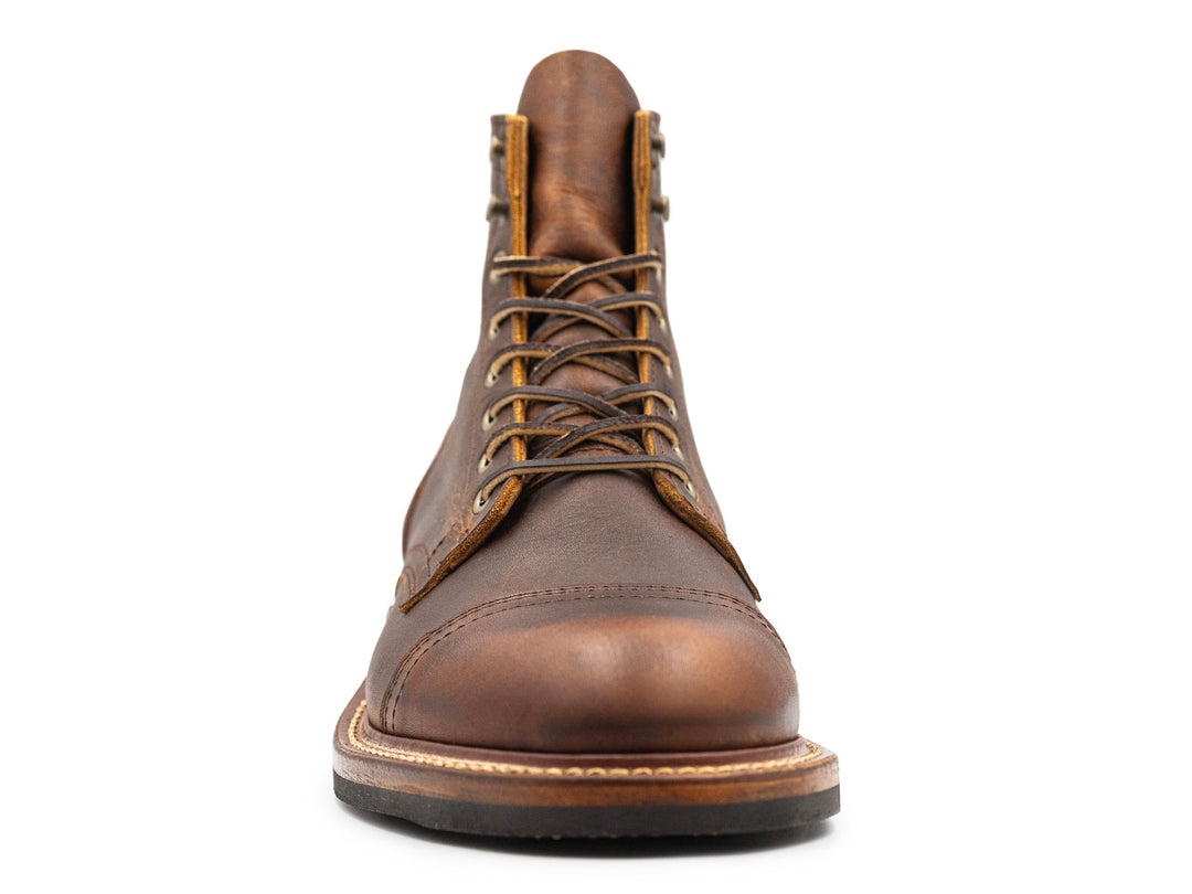 Tobacco Snakebite | Cap Toe