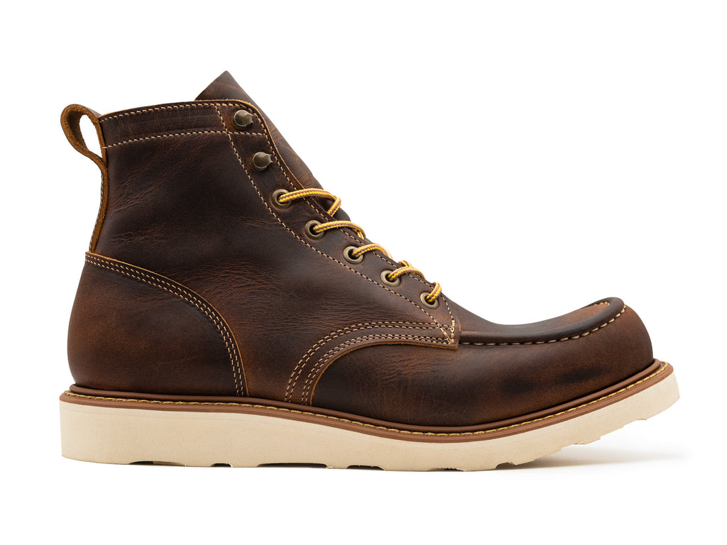 Tobacco Snakebite | Moc Toe – Truman Boot Co.