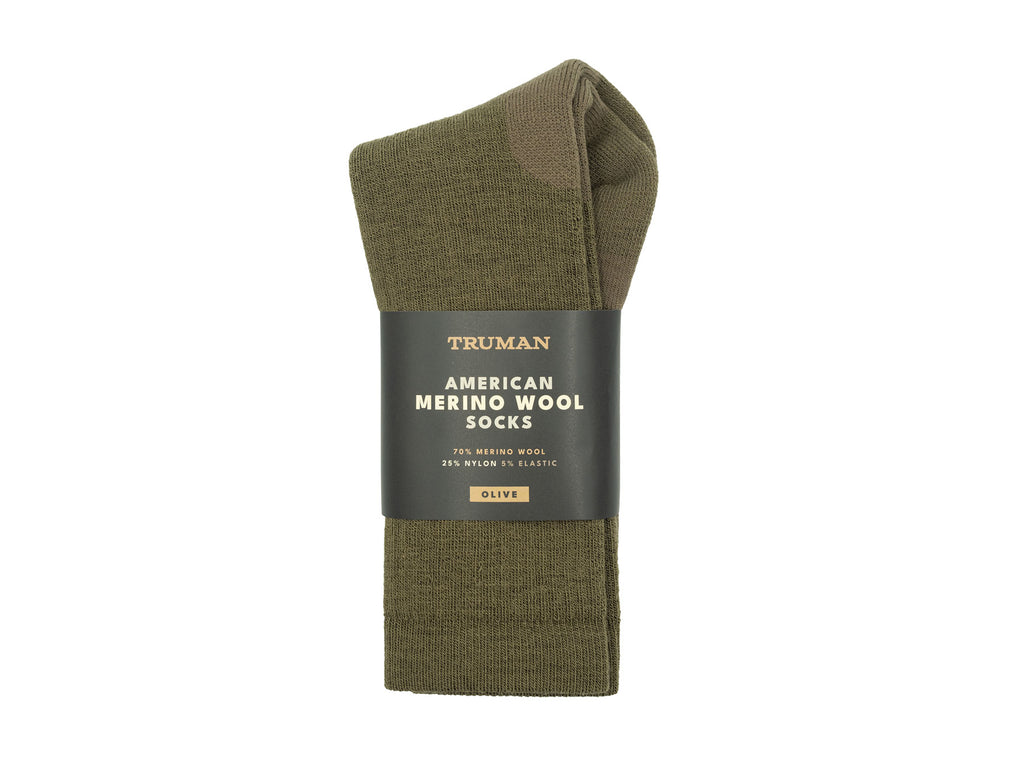 Merino Wool Socks Extra large / Olive Merino Wool Socks Extra large / Olive